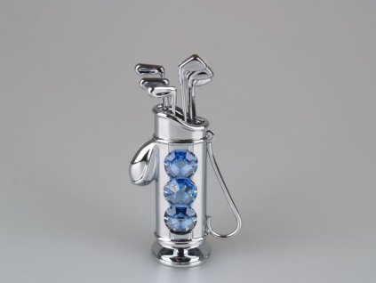 Swarovski Golfový bag - stříbrný
