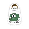 Milovník fotbalu - originální ilustrovaný magnet