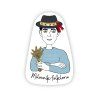 Milovník folkloru - originální ilustrovaný magnet