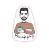 Milovník kávy - originální ilustrovaný magnet