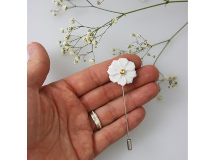 Jehlice do klopy saka Kvítek bílý