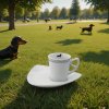 Coffee cup with a dachshund Vingo Post 0