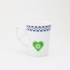 Hrnek Folk zelené srdce