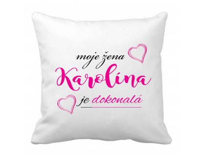polštář moje žena