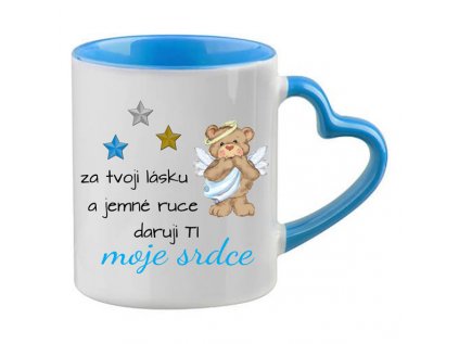 srdce modré moje srdce