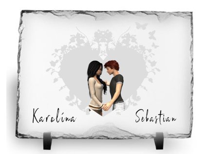 fotokámen zamilovaný v srdci