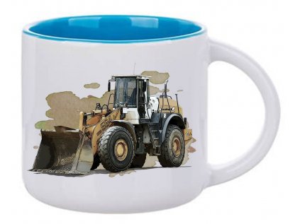 hrnek 400 modry bagr 2