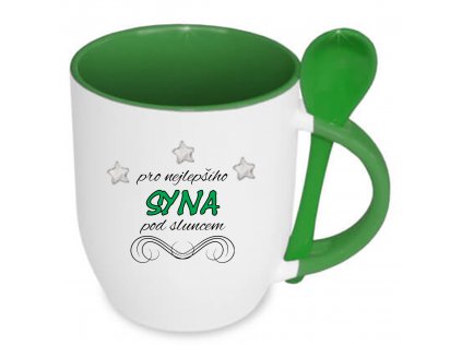 hrníček lžička syn