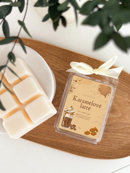 Vonný vosk do aromalampy Karamelové latté