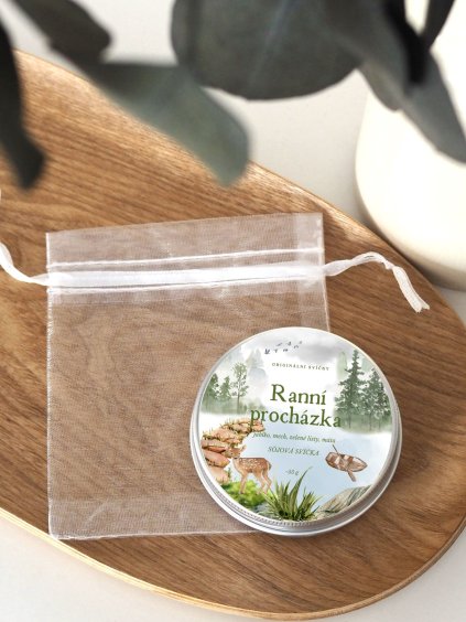 ranní procházka sójová svíčka