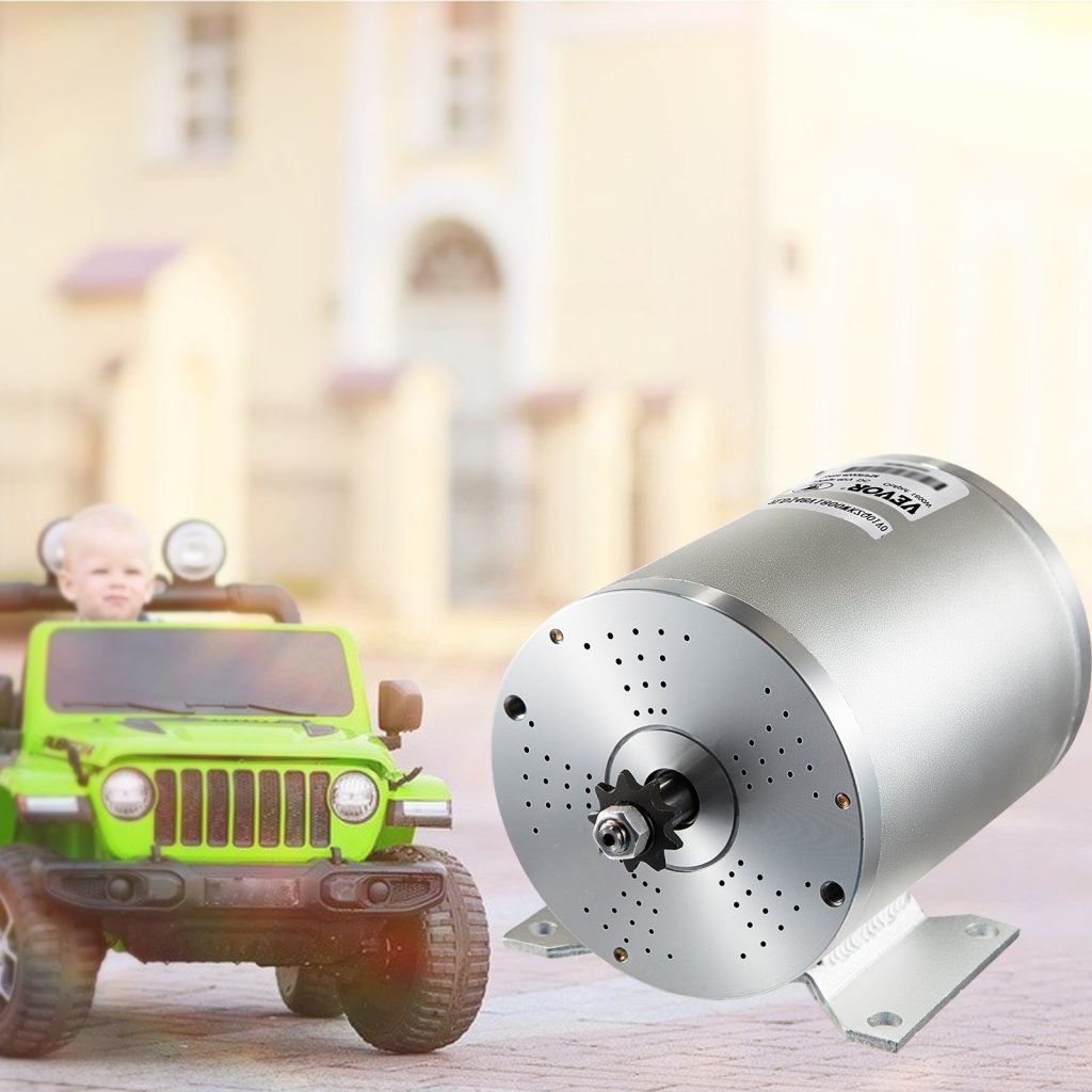 Sada elektrického bezkartáčového stejnosměrného motoru 1800 W 48 V, bezkartáčový motor, vysokorychlostní bezkartáčový motor s regulátorem otáček 32 A a sadou rukojeti plynu