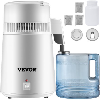 4L destilátor čisté vody 1L/h Filtr na čištění vody Dental Medical Home 220V