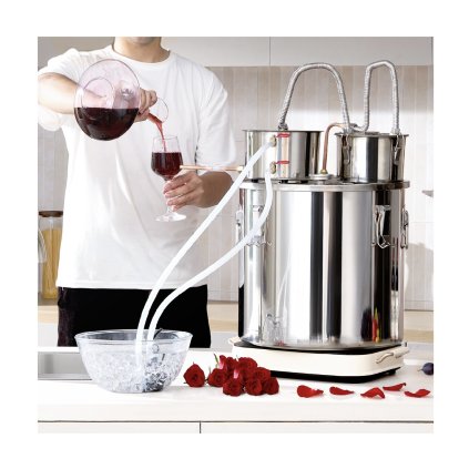 Moonshine Still Water Alcohol Distiller 13,2Gal se sudem Thumper a vodní pumpou
