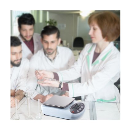 Laboratorní váha analytické váhy 3000 g x 0,01 g 13 jednotek Elektronický převod