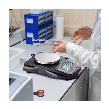 Analytická váha Laboratorní váhy 600 g x 0,01 g 6 jednotek Elektronický převod