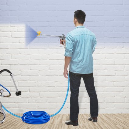Sada vzduchových hadic pro stříkání barvy 50 stop 1/4palcový otočný kloub 3600 psi s 517 špičkou