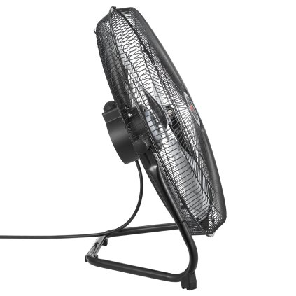 20palcový podlahový ventilátor, 3 rychlosti, 360° nastavitelný sklon, vysokorychlostní průmyslový ventilátor