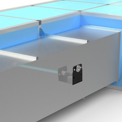 Čistička vzduchu HVAC 18W 14palcový čistič UV světelné cívky s magnetem v potrubí