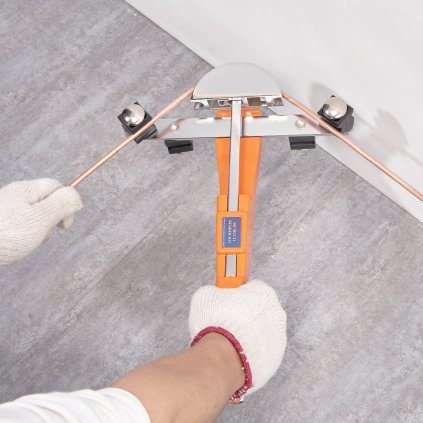 Ohýbačka trubek, ráčnové ohýbačky trubek 1/4"-7/8", nástroje na ohýbání trubek 90° vpřed/vzad se 7 matricemi pro opravy HVAC klimatizací a chladniček