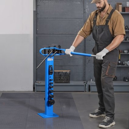 Ruční hydraulická ohýbačka trubek 10tunová ruční hydraulická ohýbačka trubek o průměru 1/4"-1", 6 matric pro vytápění a potrubí