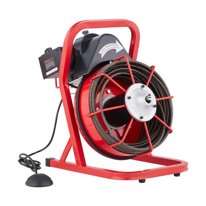 Elektrický čistič odpadů, šnekový dopravník, 75 stop x 3/8 palce, automatické podávání