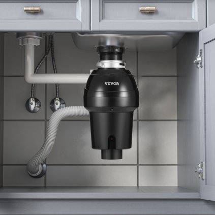 Drtič odpadu 1 HP Kontinuální drtič potravinového odpadu 3960 ot./min EZ Connect