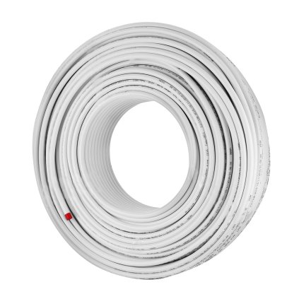 984 stop role 1/2" PEX-AL-PEX trubek s kyslíkovou bariérou, podlahové sálavé potrubí PEX, sálavé vytápění, podlahové vytápění, instalatérské práce, 300 m vnitřní hliníková vrstva, PEX trubka (300 m)