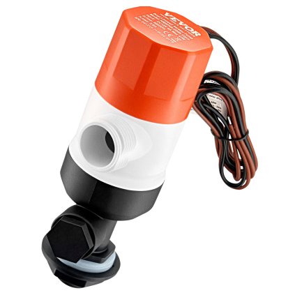 Čerpadlo Livewell pro loď 12V 800 GPH, provzdušňovací čerpadlo Livewell, rovné, 2 vstupy