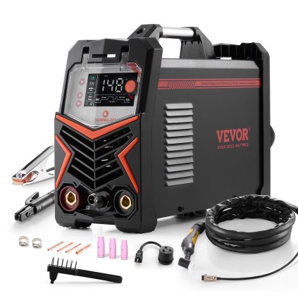 TIG svářečka 3 v 1 pulzní MMA obalená IGBT invertorová LED