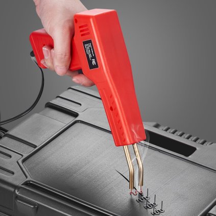 Svářečka plastů 100W plastová svářecí pistole s 800 ks sponek