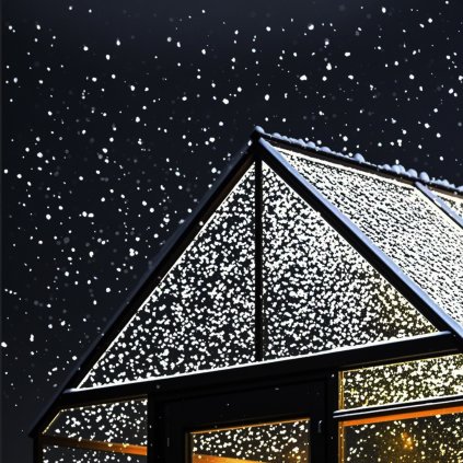 12 kusů polykarbonátových skleníkových panelů 2' x 4' x 0,24'' střešních plechů