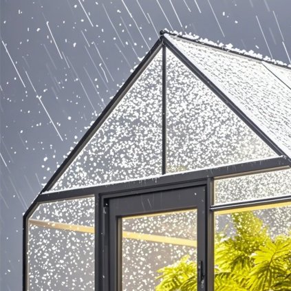 15 kusů polykarbonátových skleníkových panelů 2' x 4' x 0,24'' střešních plechů