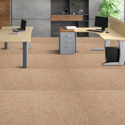 Kobercové dlaždice opakovaně použitelné, kobercové čtverce 20"x 20" s připevněnou výplní, měkké polstrované kobercové dlaždice, snadná instalace DIY do ložnice, obývacího pokoje, interiéru, exteriéru (16 dlaždic, tmavě hnědé)