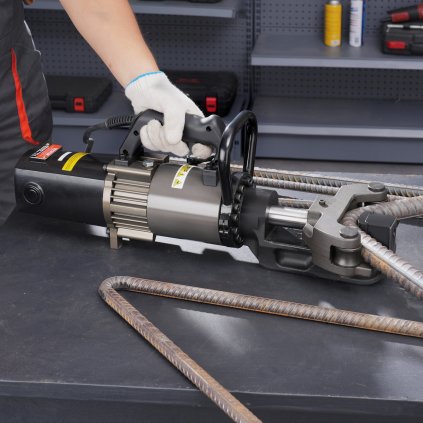 Elektrická hydraulická ohýbačka výztuže o výkonu 2000 W pro výztuž o tloušťce až 1,26 palce (20-32 mm)