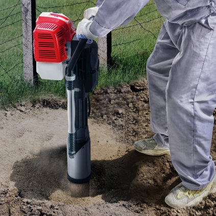 52cc benzínový dvoutaktní beranidlo na ploty s T-power Driverem a 3hlavicí
