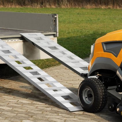 Hliníkové rampy 72" x 15" Nakládací rampy s nosností 6000 LBS, 2 ks