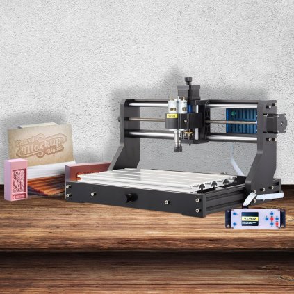 CNC 3018 Pro 300×180×45mm CNC stroj GRBL Control Mini gravírka s offline ovladačem 3osý gravírovací stroj pro řezbu, frézování plastu, akrylu, PVC, dřeva
