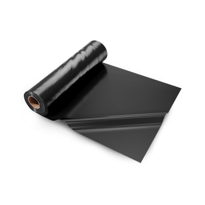 Plastová fólie v roli 10Mil, 10 x 100 stop, odolný polyethylen, černá