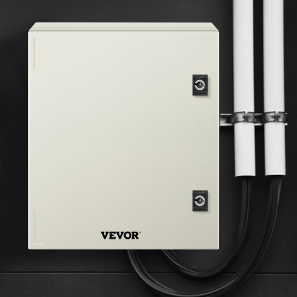 Krabice ze skelných vláken NEMA, 16 x 12 x 8 palců, elektrická krabice ze skelných vláken NEMA 4X, krytí IP66, vodotěsná a prachotěsná, venkovní/vnitřní elektrická rozvodná krabice, s montážní deskou (40 x 30 x 20 cm)