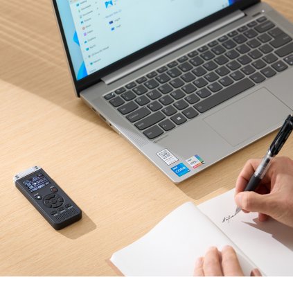 Digitální hlasový záznamník 128 GB, hlasově aktivovaný zvukový záznamník s USB MP3
