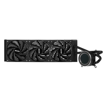 Kapalinový chladič CPU AIO vodní chladič CPU se 3 ventilátory PWN (120 mm) Intel AMD