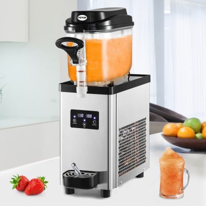 Komerční výrobník ledové kaše, 6 l/1,6 galonu, 25 šálků, jedna miska, 705 W 220 V, nerezová ocel, výrobník smoothie Margarita, mražený nápoj, výrobník ledové kaše pro supermarkety, kavárny, restaurace, bary, domácí použití