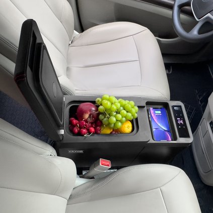Přenosná autochladnička s mrazákem, kompresorová, 8 l, jedna zóna, pro autodomácnost