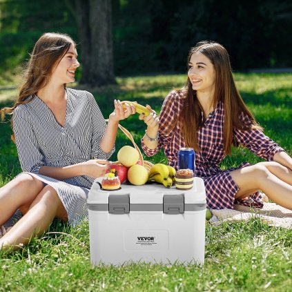 Přenosná chladicí taška 21 QT, izolovaná, objem 30 plechovek, s rukojeťmi a popruhem