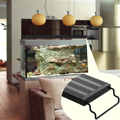 Akvarijní světlo 10W Full Spectrum LED akvarijní světla pro akvárium o průměru 12"-18"