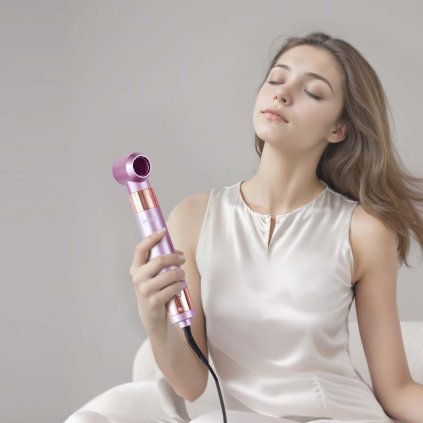 Kartáč na fén 6 v 1 Multifunkční styler na vlasy pro objem a styling kulmování