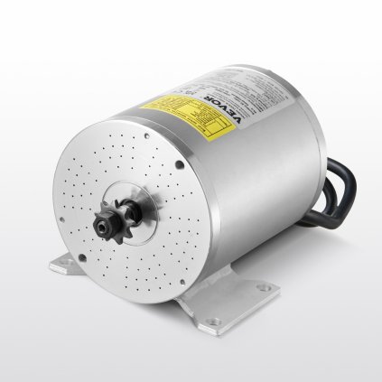 Sada elektrického bezkartáčového stejnosměrného motoru 1800 W, 48 V, 4500 ot./min., motor a regulátor otáček