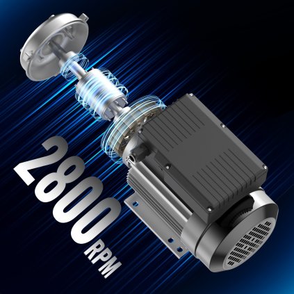 Elektromotor 2,2 kW 2800 ot./min. AC 220~240 V 13,8 A 1 fázový 24mm hřídel s perem