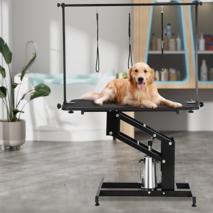 109cm hydraulický stůl pro stříhání psů, odolný, výškově nastavitelný