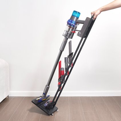Stojan na vysavač pro Dyson Multi-Models, úložný držák s kolečky